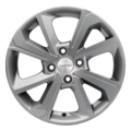 KHW1501 (Vesta) Колесный диск Khomen Wheels KHW1501 (Vesta) 6xR15 4x100 ET50 DIA60.1 Gray 