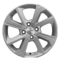 KHW1501 (Rio/Solaris) Колесный диск Khomen Wheels KHW1501 (Rio/Solaris) 6xR15 4x100 ET46 DIA54.1 F-Silver 